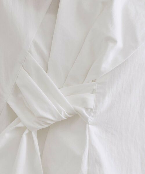 OPAQUE.CLIP / オペーク ドット クリップ シャツ・ブラウス | リボンモチーフブラウス【洗濯機洗い可】 | 詳細4