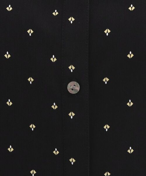 OPAQUE.CLIP / オペーク ドット クリップ シャツ・ブラウス | プリントペプラムブラウス【洗濯機洗い可】 | 詳細8