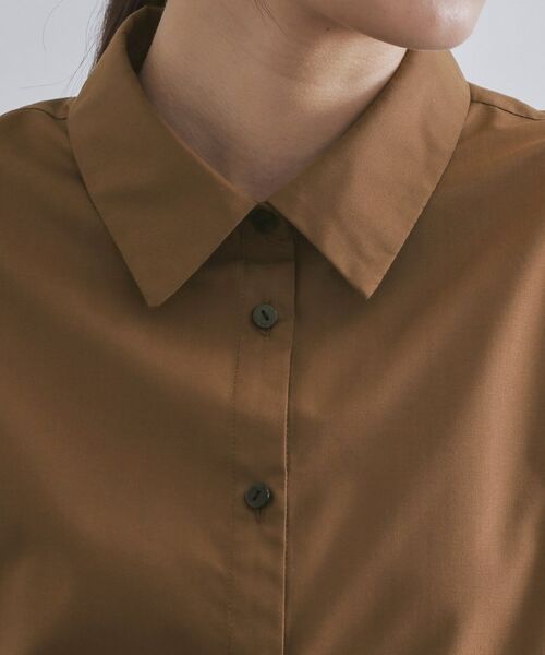 OPAQUE.CLIP / オペーク ドット クリップ シャツ・ブラウス | 《Can Cam掲載》裾ラッフルフリルシャツ【洗濯機洗い可】 | 詳細16