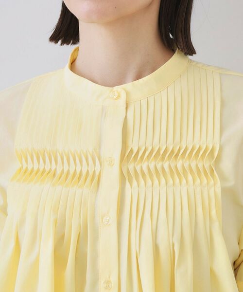 OPAQUE.CLIP / オペーク ドット クリップ シャツ・ブラウス | ピンタックフレアシャツ【洗濯機洗い可】 | 詳細25