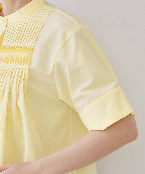 OPAQUE.CLIP / オペーク ドット クリップ シャツ・ブラウス | ピンタックフレアシャツ【洗濯機洗い可】 | 詳細27