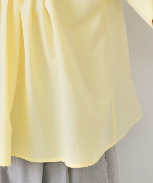 OPAQUE.CLIP / オペーク ドット クリップ シャツ・ブラウス | ピンタックフレアシャツ【洗濯機洗い可】 | 詳細28