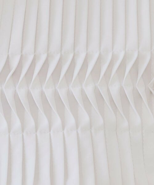 OPAQUE.CLIP / オペーク ドット クリップ シャツ・ブラウス | ピンタックフレアシャツ【洗濯機洗い可】 | 詳細4