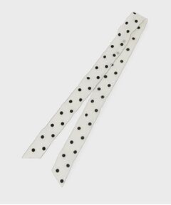 OPAQUE.CLIP / オペーク ドット クリップ バンダナ・スカーフ | シアーレーススカラップスカーフ