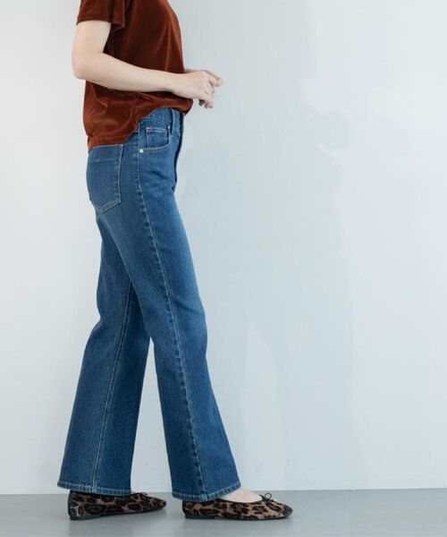 OPAQUE.CLIP / オペーク ドット クリップ デニムパンツ | 《SS-LLサイズ》ストレッチセミフレアデニム【洗濯機洗い可】 | 詳細12