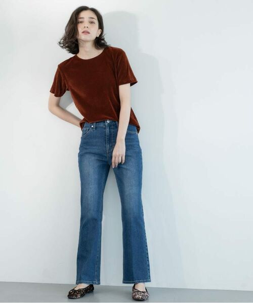 OPAQUE.CLIP / オペーク ドット クリップ デニムパンツ | 《SS-LLサイズ》ストレッチセミフレアデニム【洗濯機洗い可】 | 詳細13