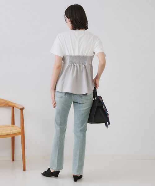 OPAQUE.CLIP / オペーク ドット クリップ デニムパンツ | 《SS-LLサイズ》ストレッチセミフレアデニム【洗濯機洗い可】 | 詳細23