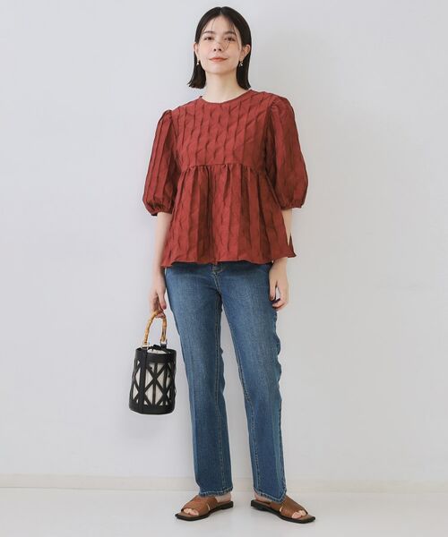 OPAQUE.CLIP / オペーク ドット クリップ デニムパンツ | 《SS-LLサイズ》ストレッチセミフレアデニム【洗濯機洗い可】 | 詳細29