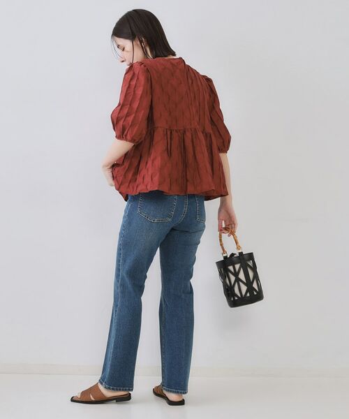 OPAQUE.CLIP / オペーク ドット クリップ デニムパンツ | 《SS-LLサイズ》ストレッチセミフレアデニム【洗濯機洗い可】 | 詳細30