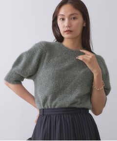 OPAQUE.CLIP / オペーク ドット クリップ ニット・セーター | キラキラボリュームスリーブニット【洗濯機洗い可】