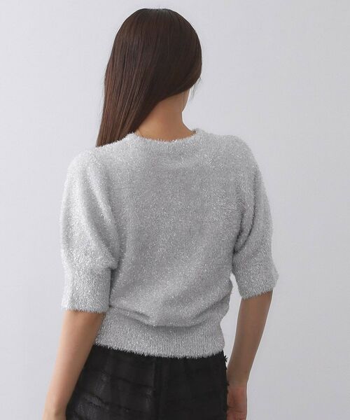 OPAQUE.CLIP / オペーク ドット クリップ ニット・セーター | キラキラボリュームスリーブニット【洗濯機洗い可】 | 詳細15