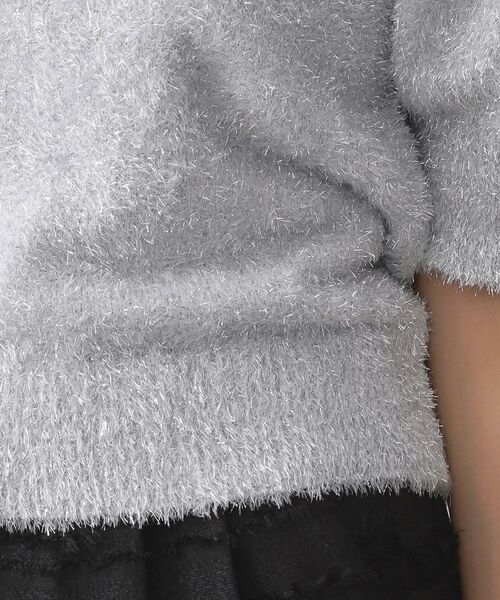 OPAQUE.CLIP / オペーク ドット クリップ ニット・セーター | キラキラボリュームスリーブニット【洗濯機洗い可】 | 詳細18