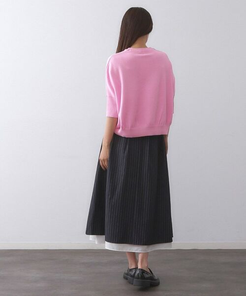 OPAQUE.CLIP / オペーク ドット クリップ ニット・セーター | スウェットライクドルマンスリーブニット【洗濯機洗い可】 | 詳細11