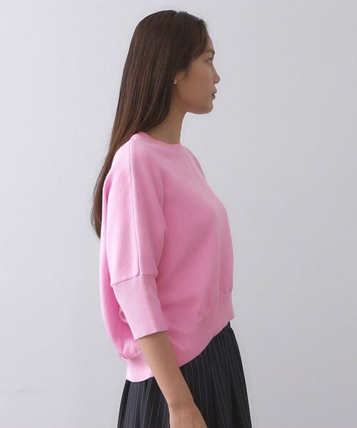 OPAQUE.CLIP / オペーク ドット クリップ ニット・セーター | スウェットライクドルマンスリーブニット【洗濯機洗い可】 | 詳細14