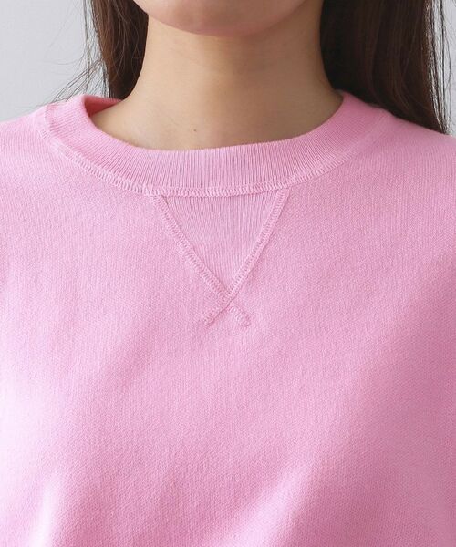 OPAQUE.CLIP / オペーク ドット クリップ ニット・セーター | スウェットライクドルマンスリーブニット【洗濯機洗い可】 | 詳細16