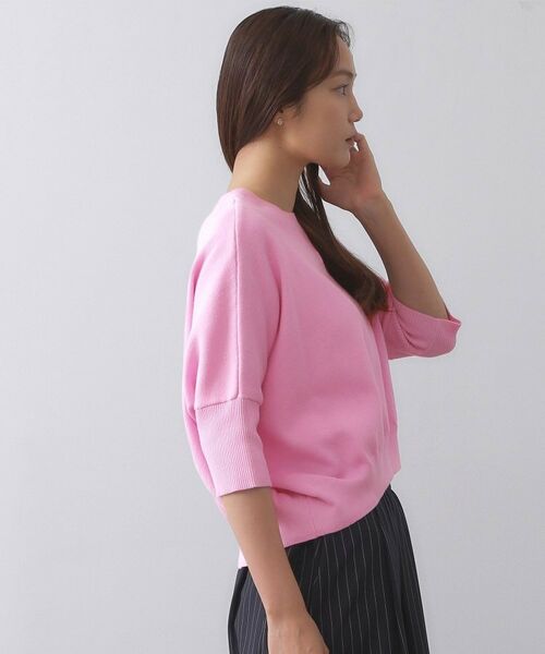 OPAQUE.CLIP / オペーク ドット クリップ ニット・セーター | スウェットライクドルマンスリーブニット【洗濯機洗い可】 | 詳細9