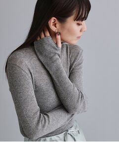 OPAQUE.CLIP / オペーク ドット クリップ ニット・セーター | 【es】ラメスパンコールリブニット【洗える】