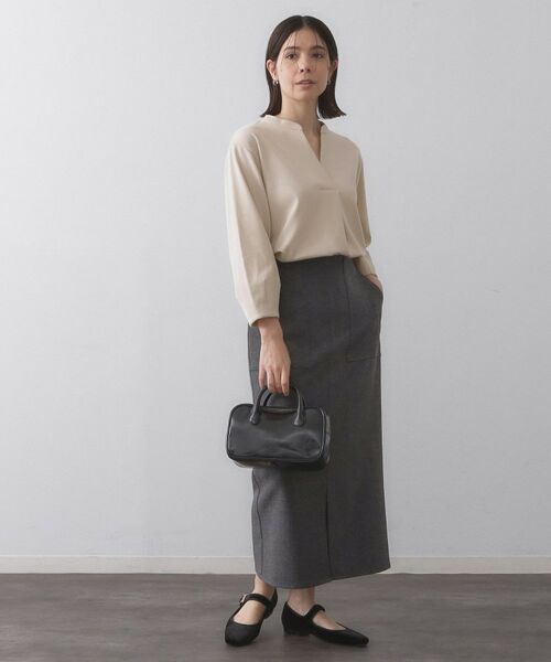 OPAQUE.CLIP / オペーク ドット クリップ カットソー | スキッパートップス【吸水速乾/UVケア/洗濯機OK】 | 詳細16