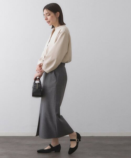 OPAQUE.CLIP / オペーク ドット クリップ カットソー | スキッパートップス【吸水速乾/UVケア/洗濯機OK】 | 詳細17