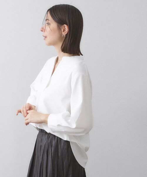 OPAQUE.CLIP / オペーク ドット クリップ カットソー | スキッパートップス【吸水速乾/UVケア/洗濯機OK】 | 詳細3