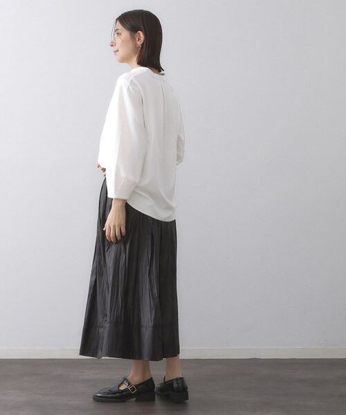 OPAQUE.CLIP / オペーク ドット クリップ カットソー | スキッパートップス【吸水速乾/UVケア/洗濯機OK】 | 詳細5