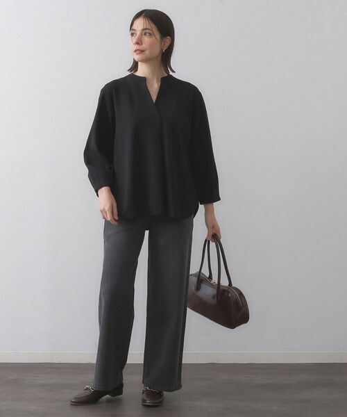 OPAQUE.CLIP / オペーク ドット クリップ カットソー | スキッパートップス【吸水速乾/UVケア/洗濯機OK】 | 詳細8