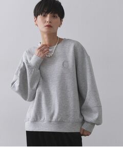 OPAQUE.CLIP / オペーク ドット クリップ カットソー | ワンポイント刺繍ダンボールトップス【UVケア/洗濯機洗い可】