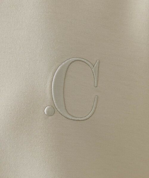 OPAQUE.CLIP / オペーク ドット クリップ カットソー | ワンポイント刺繍ダンボールトップス【UVケア/洗濯機洗い可】 | 詳細16