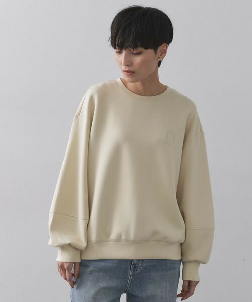 OPAQUE.CLIP / オペーク ドット クリップ カットソー | ワンポイント刺繍ダンボールトップス【UVケア/洗濯機洗い可】 | 詳細17