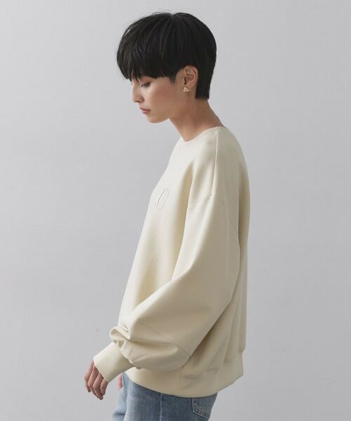 OPAQUE.CLIP / オペーク ドット クリップ カットソー | ワンポイント刺繍ダンボールトップス【UVケア/洗濯機洗い可】 | 詳細18