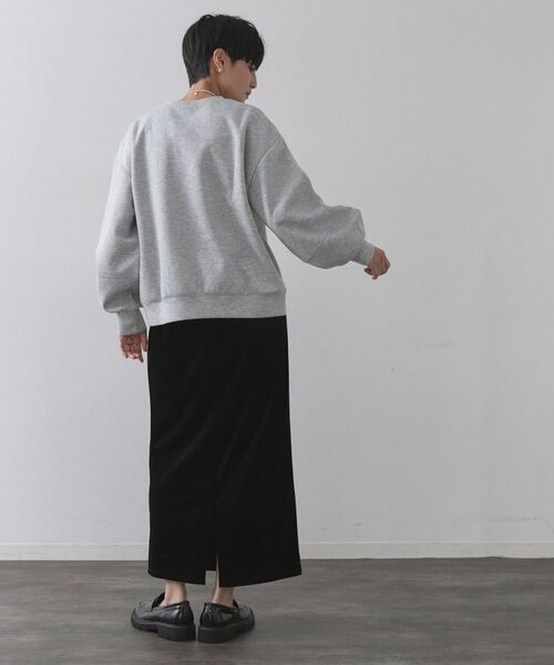 OPAQUE.CLIP / オペーク ドット クリップ カットソー | ワンポイント刺繍ダンボールトップス【UVケア/洗濯機洗い可】 | 詳細7