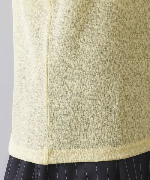 OPAQUE.CLIP / オペーク ドット クリップ カットソー | シアーラウンドネックカットソー【洗濯機洗い可】 | 詳細22