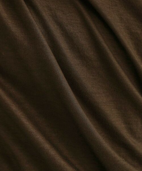 OPAQUE.CLIP / オペーク ドット クリップ カットソー | 【es】アシメドレープカットソー【洗濯機OK】 | 詳細8