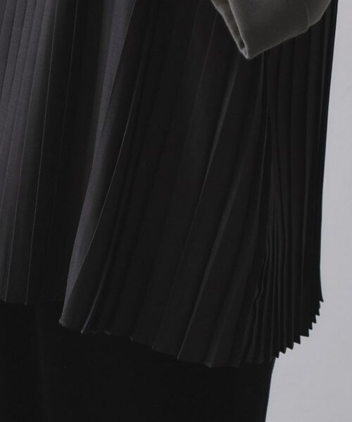 OPAQUE.CLIP / オペーク ドット クリップ カットソー | プリーツドッキングカットソー【洗濯機OK】 | 詳細18
