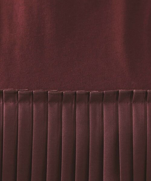 OPAQUE.CLIP / オペーク ドット クリップ カットソー | プリーツドッキングカットソー【洗濯機OK】 | 詳細8