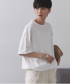 OPAQUE.CLIP / オペーク ドット クリップ Tシャツ | 裾ドロストTシャツ【洗濯機洗い可】