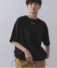 OPAQUE.CLIP / オペーク ドット クリップ Tシャツ | 裾ドロストTシャツ【洗濯機洗い可】