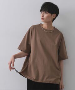 OPAQUE.CLIP / オペーク ドット クリップ Tシャツ | 裾ドロストTシャツ【洗濯機洗い可】