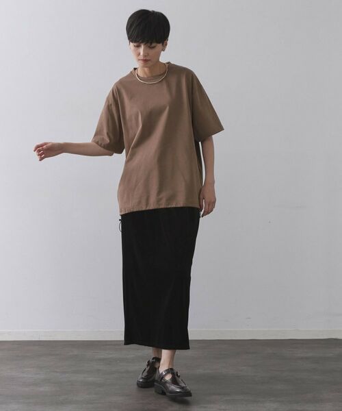 OPAQUE.CLIP / オペーク ドット クリップ Tシャツ | 裾ドロストTシャツ【洗濯機洗い可】 | 詳細10