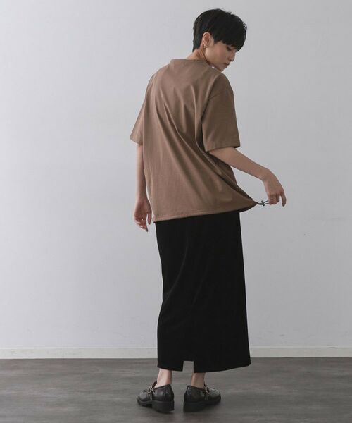 OPAQUE.CLIP / オペーク ドット クリップ Tシャツ | 裾ドロストTシャツ【洗濯機洗い可】 | 詳細11