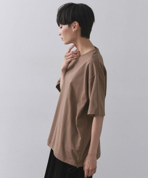 OPAQUE.CLIP / オペーク ドット クリップ Tシャツ | 裾ドロストTシャツ【洗濯機洗い可】 | 詳細14