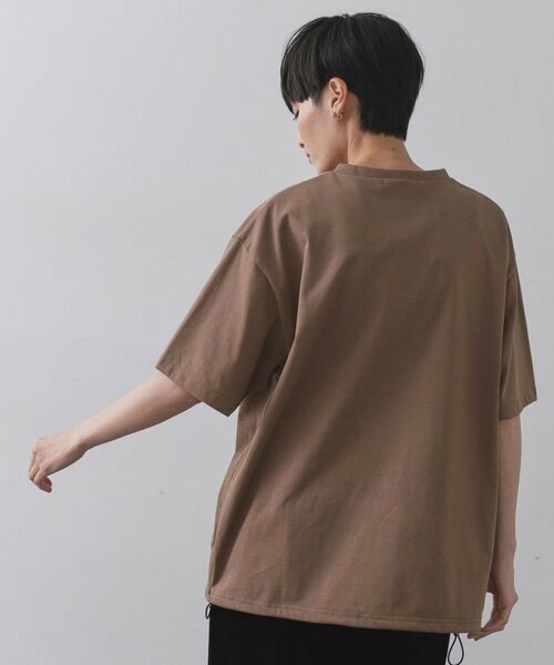 OPAQUE.CLIP / オペーク ドット クリップ Tシャツ | 裾ドロストTシャツ【洗濯機洗い可】 | 詳細15