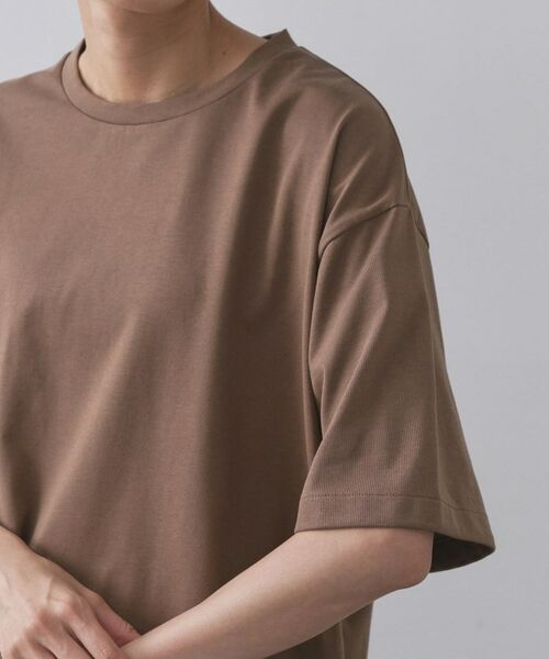 OPAQUE.CLIP / オペーク ドット クリップ Tシャツ | 裾ドロストTシャツ【洗濯機洗い可】 | 詳細17