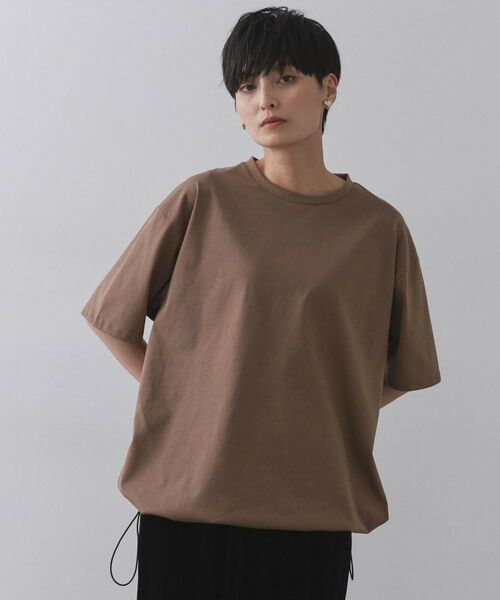 OPAQUE.CLIP / オペーク ドット クリップ Tシャツ | 裾ドロストTシャツ【洗濯機洗い可】 | 詳細20