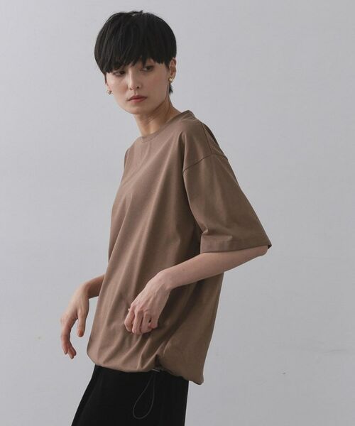 OPAQUE.CLIP / オペーク ドット クリップ Tシャツ | 裾ドロストTシャツ【洗濯機洗い可】 | 詳細21