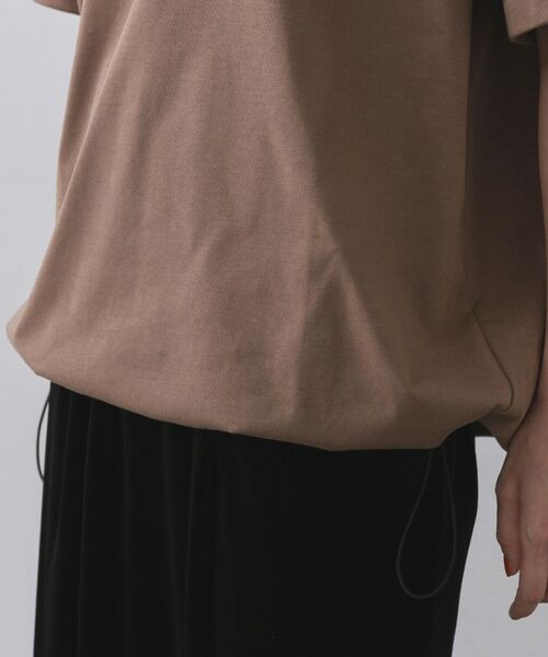 OPAQUE.CLIP / オペーク ドット クリップ Tシャツ | 裾ドロストTシャツ【洗濯機洗い可】 | 詳細23