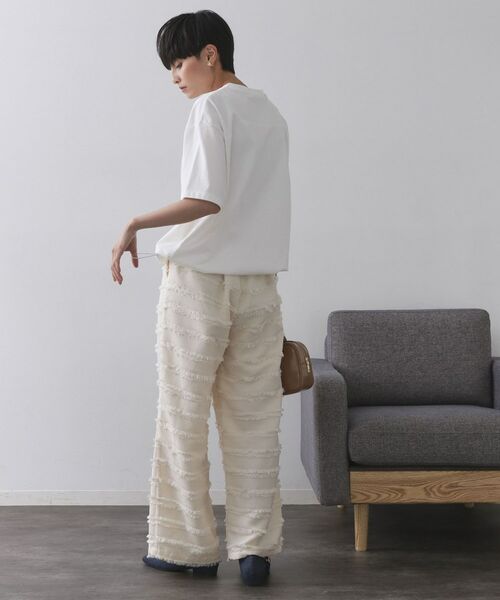 OPAQUE.CLIP / オペーク ドット クリップ Tシャツ | 裾ドロストTシャツ【洗濯機洗い可】 | 詳細3