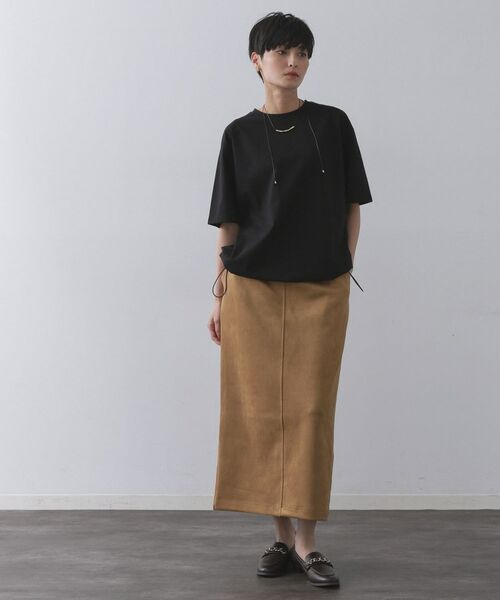 OPAQUE.CLIP / オペーク ドット クリップ Tシャツ | 裾ドロストTシャツ【洗濯機洗い可】 | 詳細6