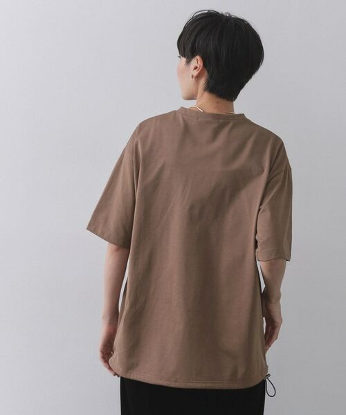 OPAQUE.CLIP / オペーク ドット クリップ Tシャツ | 裾ドロストTシャツ【洗濯機洗い可】 | 詳細9