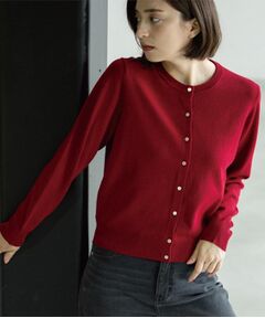 OPAQUE.CLIP / オペーク ドット クリップ カーディガン・ボレロ | クルーニットカーディガン/エクストラファインメリノウール【THEシリーズ/洗濯機OK】《6col/S～LL》